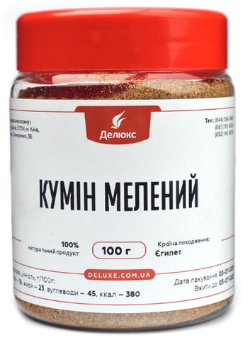 Кумин мелений Делюкс, 100г